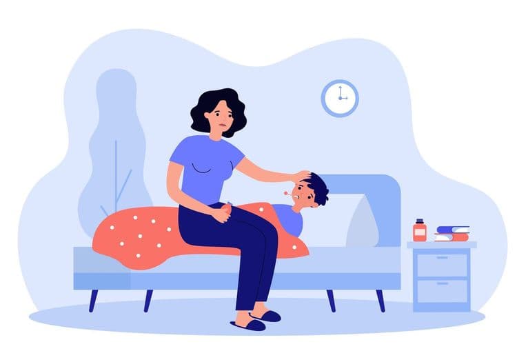 Chroniques d’une mère : le jour où les maladies infantiles s’incrustent dans ta vie