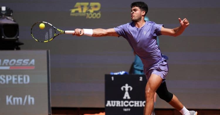 Rome: Alcaraz lâche un set