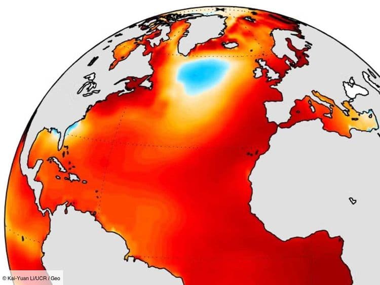 Le mystère du "blob froid" dans l'océan Atlantique enfin résolu