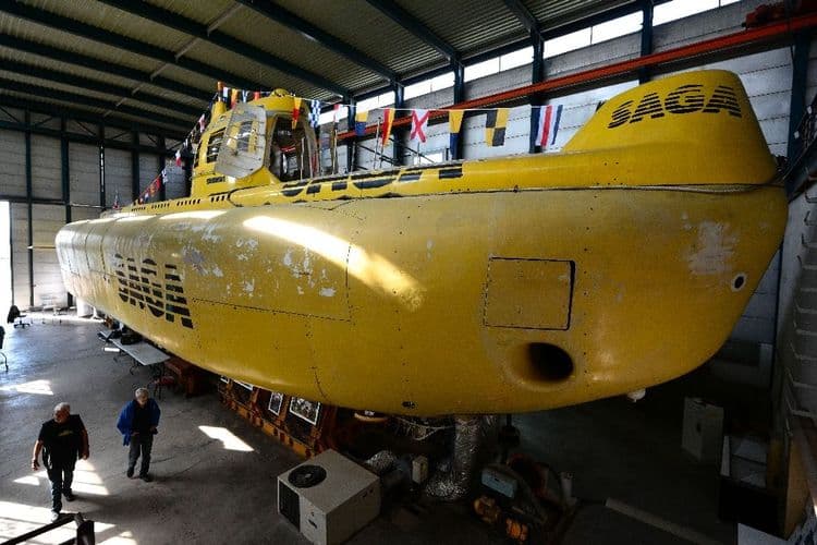 Le sous-marin Saga du commandant Cousteau, une renaissance marseillaise haute en couleur