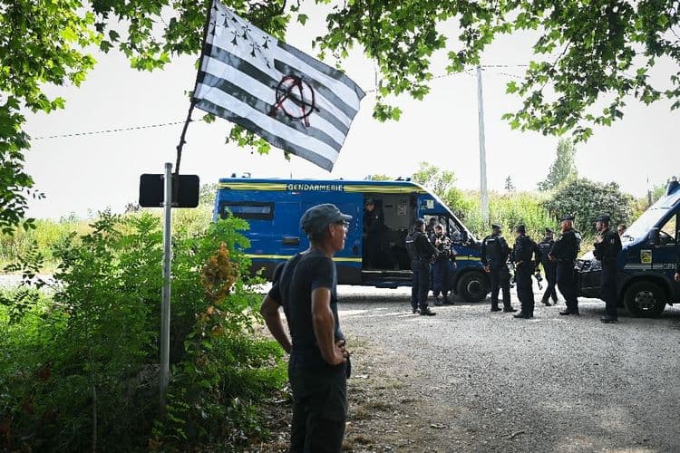 Mobilisation anti-A69 calme mais sous haute sécurité à proximité du chantier