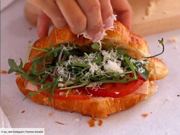 Croissant salé à la béchamel et au parmesan : l'idée délicieuse qui change pour le dîner