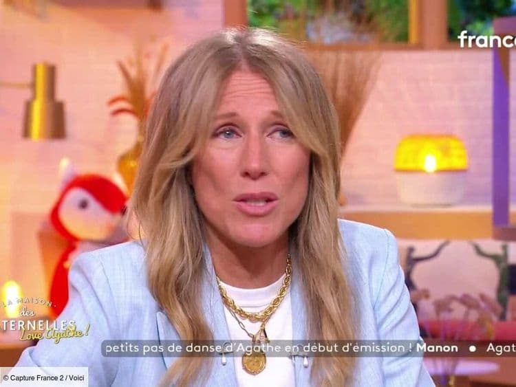 "Que c'est difficile de partir" : Agathe Lecaron en larmes pour sa dernière dans La Maison des Maternelles (ZAPTV)