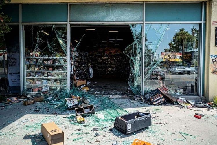 Face aux pillages, la maire de Los Angeles décrète un couvre-feu