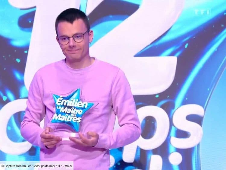 “Avec l’accord de TF1”, deux ex-candidats emblématiques sont venus faire une surprise à Emilien pour sa 600ème participation aux 12 coups de midi