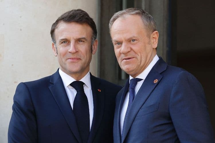 Macron et Tusk vont sceller une alliance renforcée face à la Russie