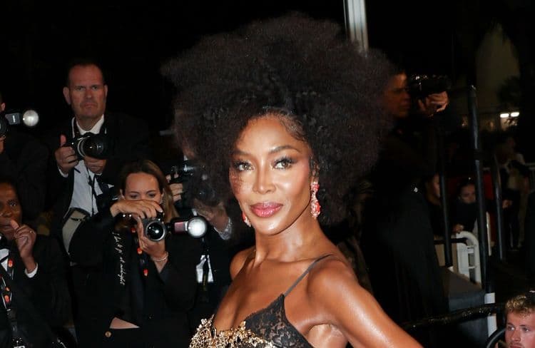 Cannes 2025 : Naomi Campbell sensationnelle avec un coupe afro XXL