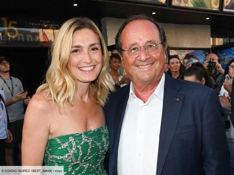 François Hollande et Julie Gayet très complices au concert de Clara Luciani à Paris