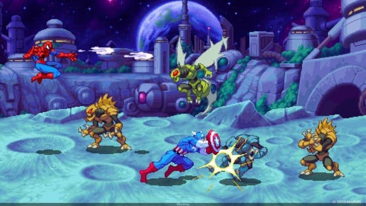 Marvel Cosmic Invasion : un jeu d’action style années 90 inspiré de Shredder’s Revenge