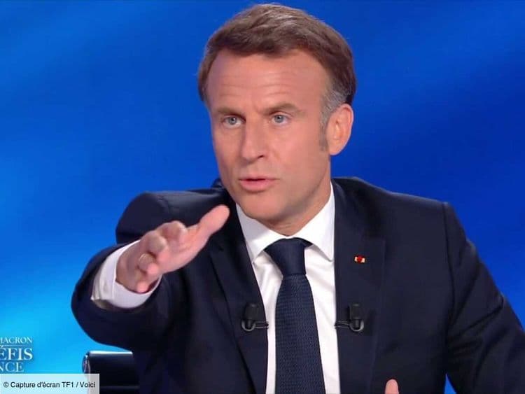 "C'est votre échec !" : Emmanuel Macron sévèrement taclé par Gilles Bouleau dès le début de son interview TF1, le président lui répond sèchement