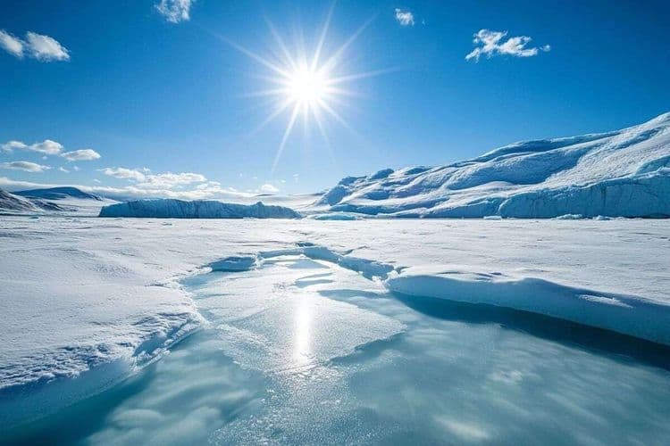 La fonte de la glace au Groenland s’accélère en mai