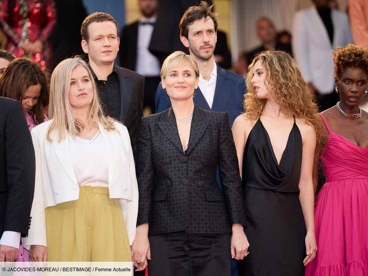 Ce geste symbolique de Judith Godrèche et ses enfants sur le tapis rouge de Cannes, pour dénoncer les violences sexuelles