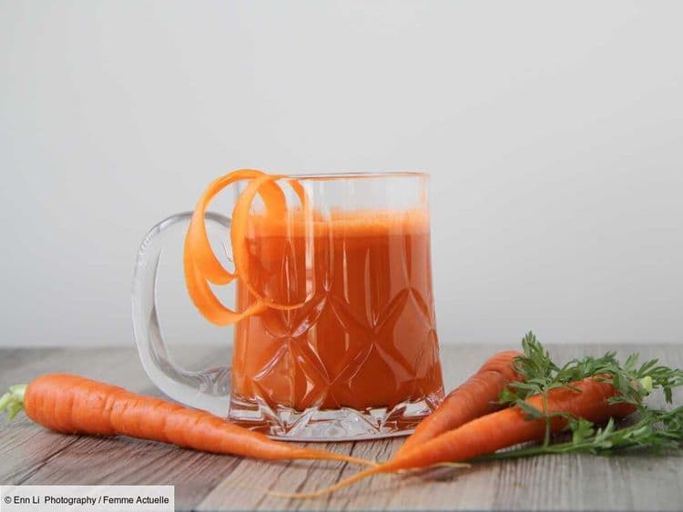 Voici quelle quantité de jus de carotte consommer pour bronzer sans s’exposer au soleil