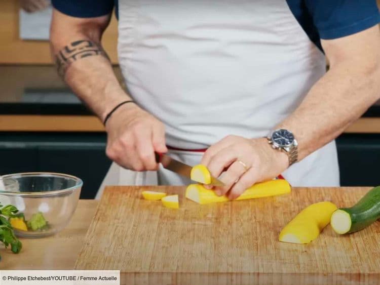 "Je sais que vous êtes pressé et que vous n'avez pas le temps !" : la recette facile et rapide de Philippe Etchebest avec de la courgette