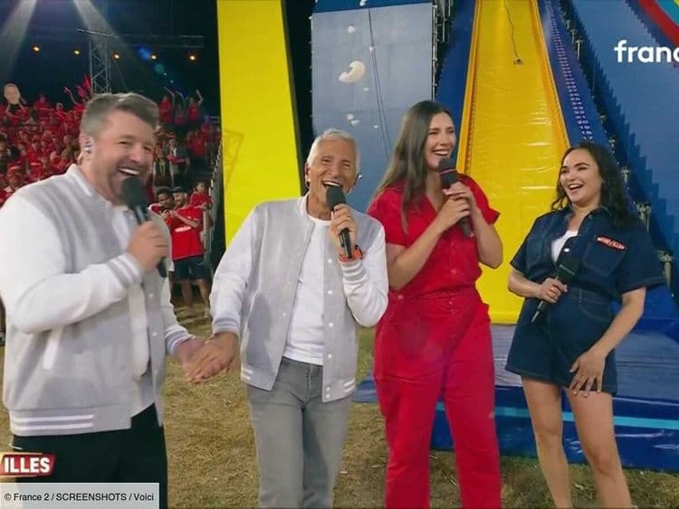 "Vous êtes sûr ?" : Nagui commet une énorme erreur sur le plateau d'Intervilles face à Bruno Guillon, il se fait reprendre par Camille Cerf (ZAPTV)
