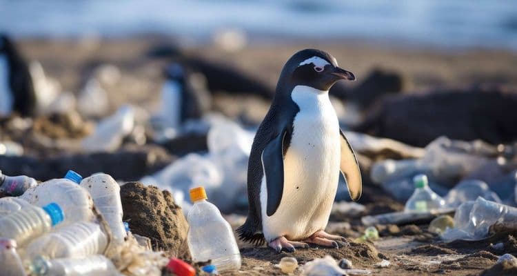 90 % des oiseaux des régions arctiques et antarctiques ont du plastique dans l’estomac !