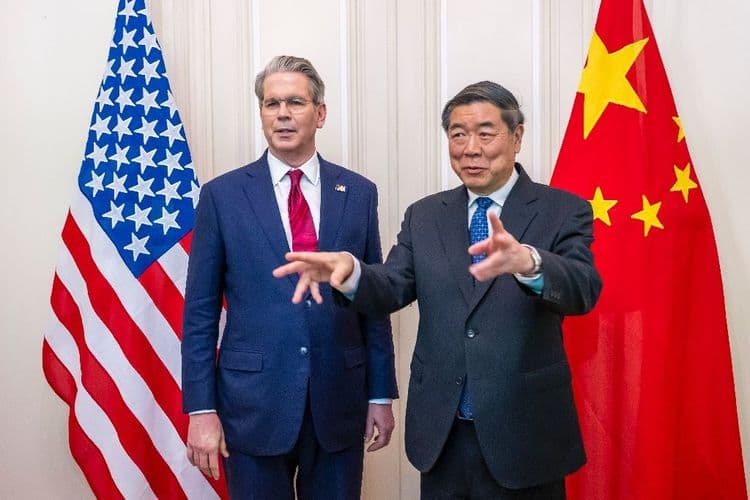 Etats-Unis et Chine à Londres pour prolonger la trêve dans leur conflit douanier