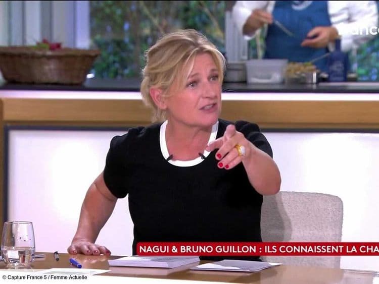 "C’est insupportable !" : Anne-Élisabeth Lemoine recadre Nagui qui lui pique la vedette dans C à vous