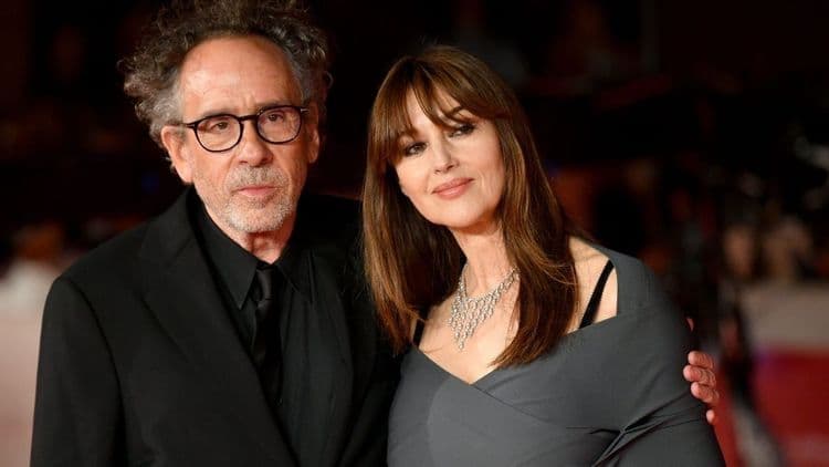 Monica Bellucci se confie sur son couple avec Tim Burton : “Difficile de trouver un équilibre…”