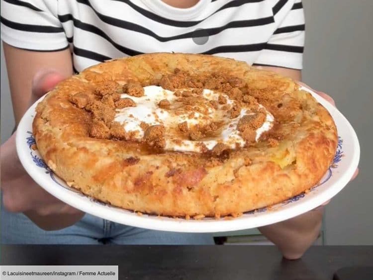 En voilà une bonne idée : la recette du pancake géant aux pommes