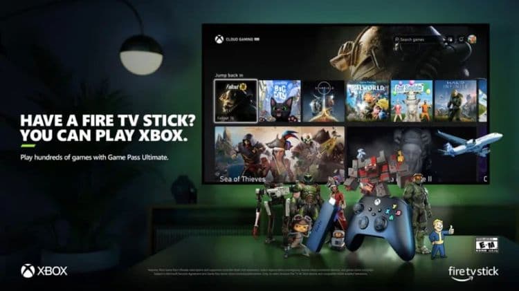 Le cloud gaming de Xbox débarque sur certains modèles de Fire TV Stick d’Amazon