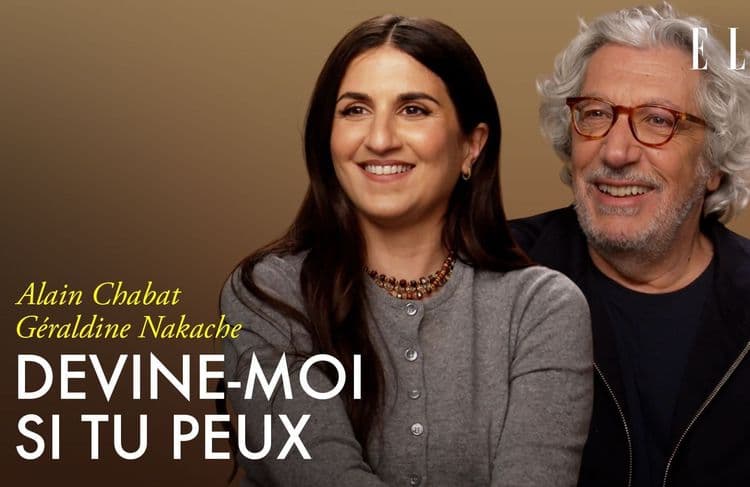 Alain Chabat et Géraldine Nakache testent leur complicité dans notre interview « Devine-moi si tu peux »