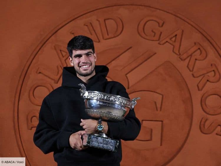 Carlos Alcaraz : cette somme colossale remportée par le tennisman Espagnol de 22 ans après sa victoire à Roland-Garros !