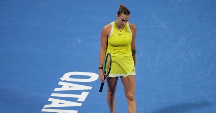 Doha: Ça coince encore pour Sabalenka