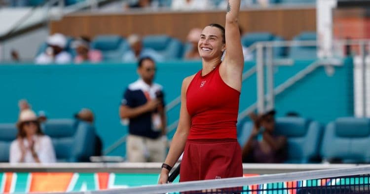 Miami: Sabalenka n'a pas traîné
