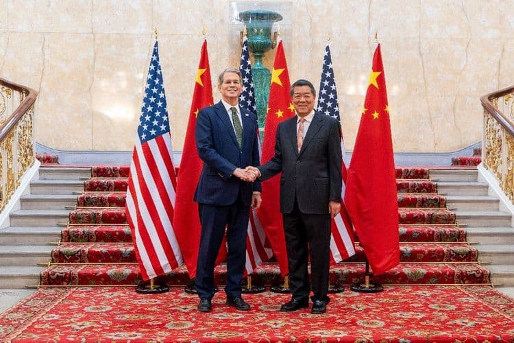 A Londres, Washington et Pékin en recherche d'un terrain d'entente commercial