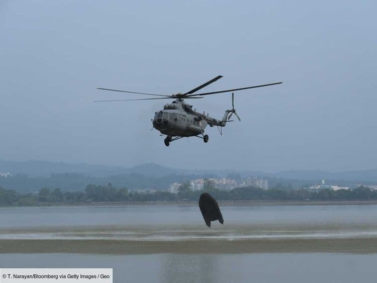 À des milliers de kilomètres de l'Ukraine, un drone FPV aurait abattu un hélicoptère soviétique Mi-17