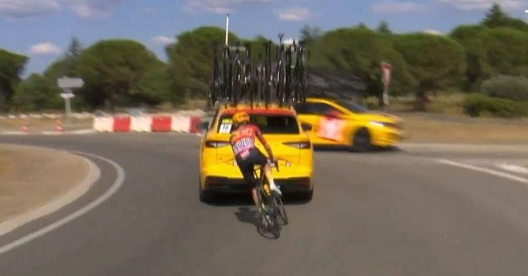 Drame évité de très peu sur le Tour de France (vidéo)