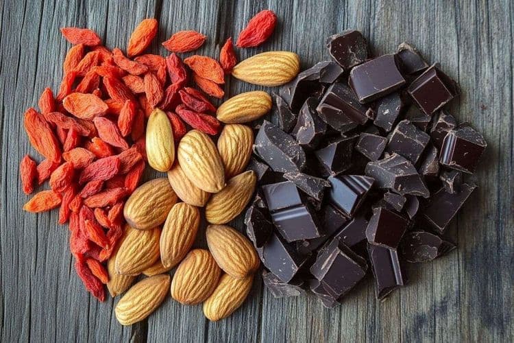 Amandes, chocolat noir, baies de goji : des remèdes naturels efficaces contre la fatigue ?