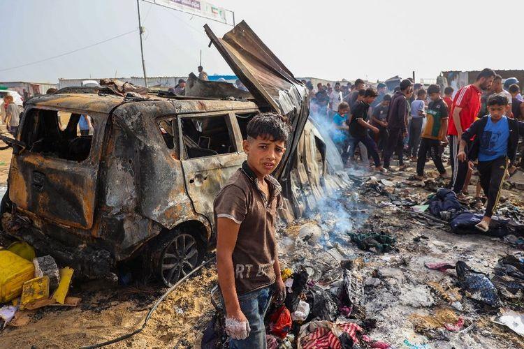 Gaza: Israël face à une vague de condamnations après une frappe meurtrière à Rafah
