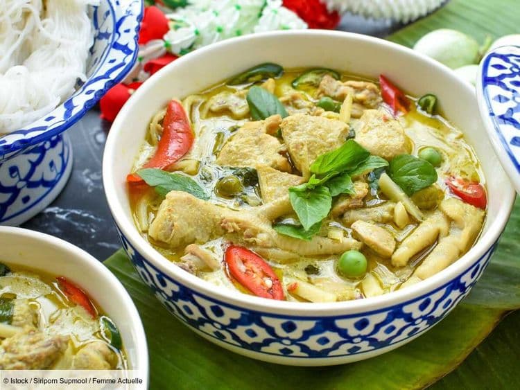 28recettes délicieusement épicée avec du curry vert