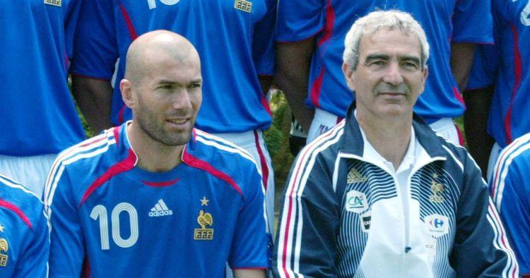 Zidane, le gros lapin à Domenech