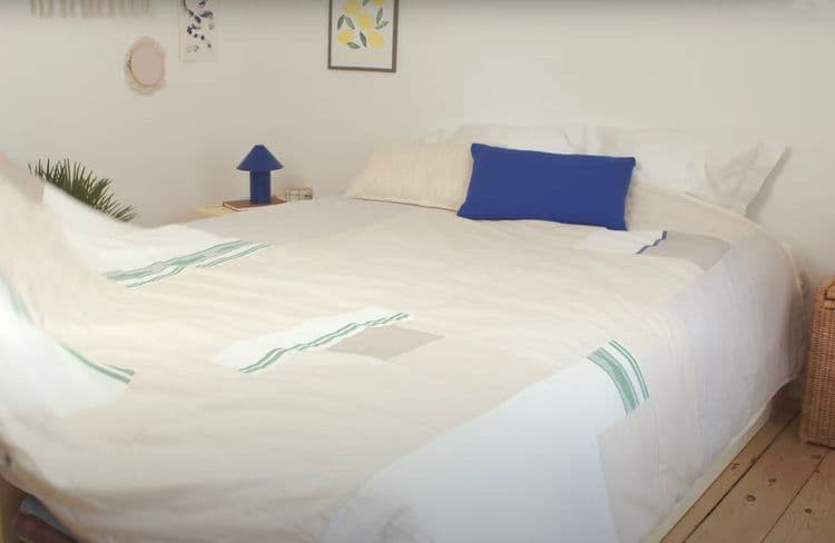 Réaliser un dessus-de-lit façon pojagi avec Søstrene Grene