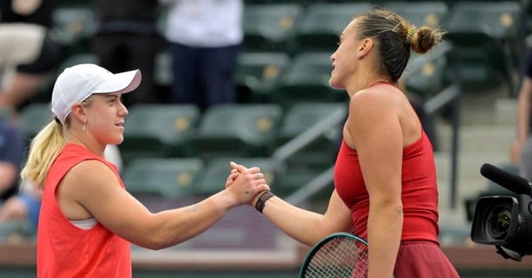 Sabalenka en ballade à Indian Wells