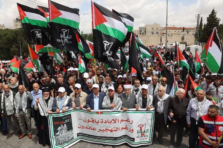 Les Palestiniens commémorent la "Nakba", craignant que l'histoire ne se répète