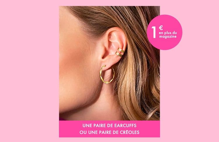 Cette semaine avec votre magazine ELLE :  un bijou ultra désirable Ikita !