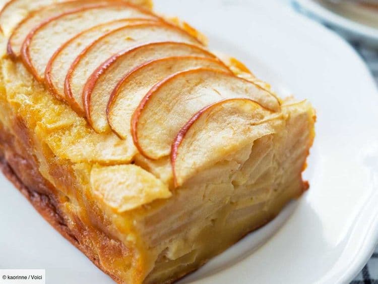 Invisible aux pommes : le gâteau ultra léger à 50 kcal sans farine, sans sucre et sans lait !