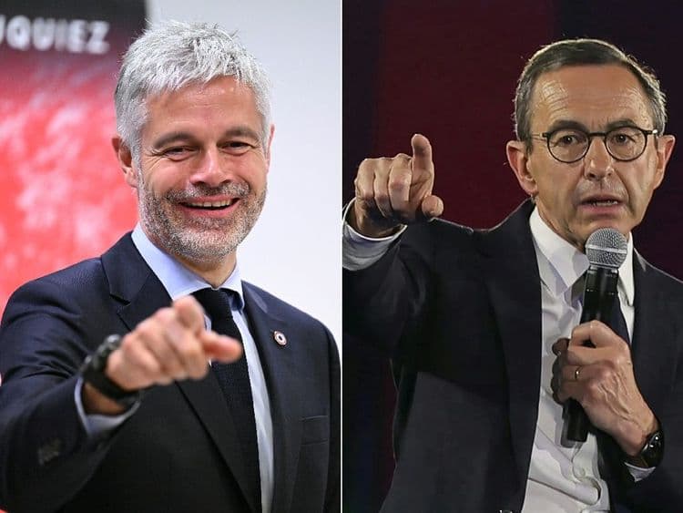 Présidence LR: Retailleau et Wauquiez bouclent une campagne très à droite