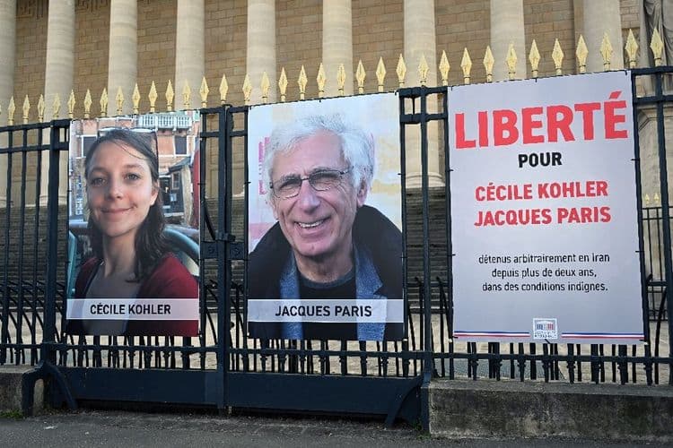 Paris déterminé à faire libérer les deux Français détenus en Iran depuis 3 ans