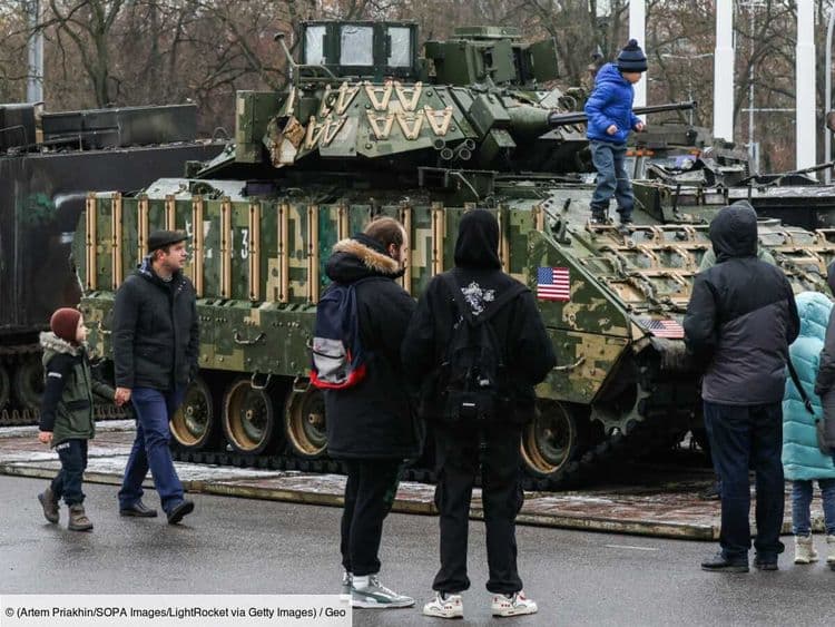 Un M2 Bradley affublé d'un canon russe: le curieux char hybride aperçu en Ukraine