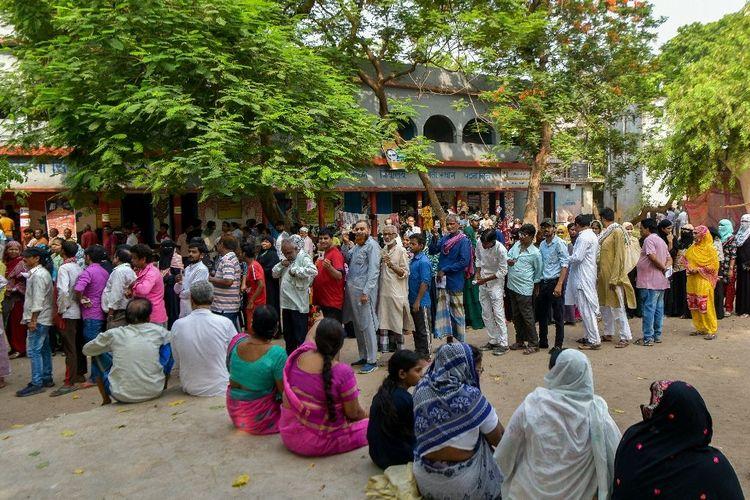 Dernier jour des élections générales en Inde, qui étouffe de chaleur