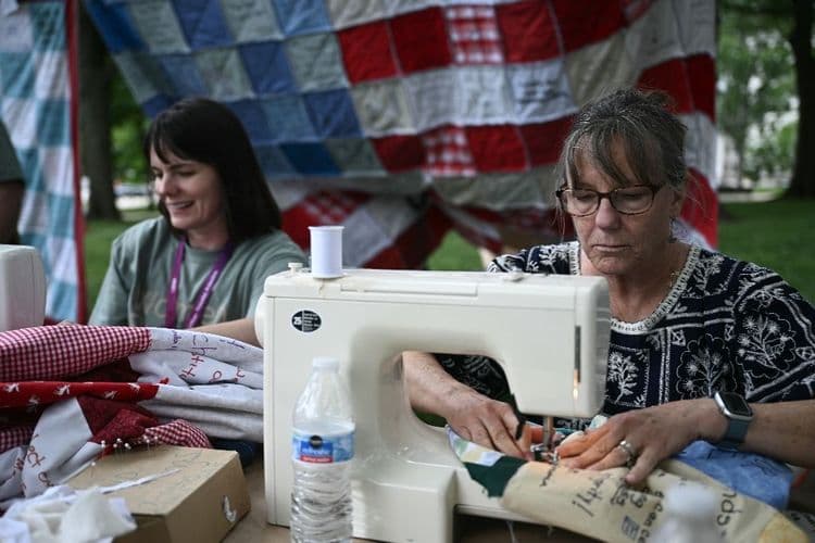 "On a des valeurs": des mormones à Washington pour défendre la Constitution