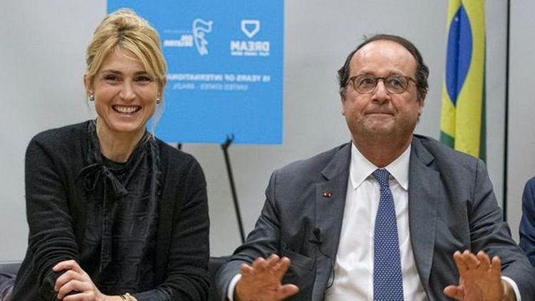Législatives, la tenue de Julie Gayet avec François Hollande crée la polémique