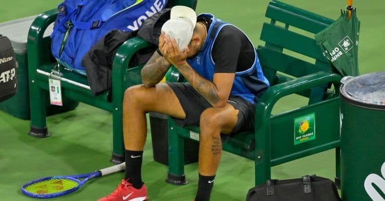 Kyrgios ne voit pas le bout du tunnel