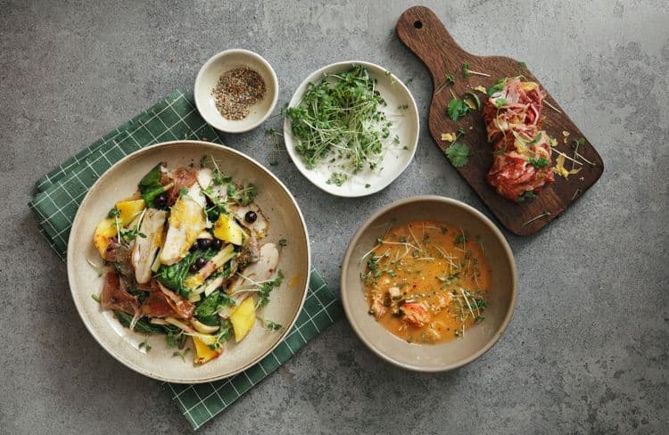 Trois idées de plats réalisés par des chefs pour améliorer la longévité