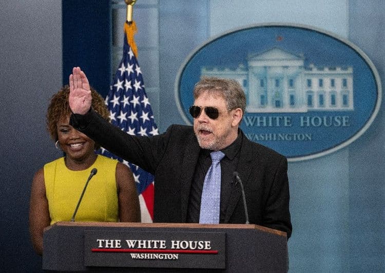 Que la force soit avec Biden? Luke Skywalker de passage à la Maison Blanche